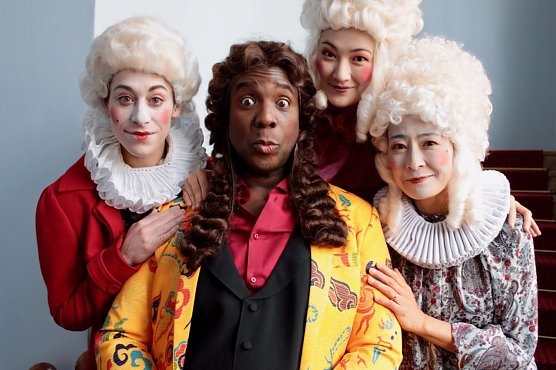 Ein Quartett huldigt dem Fr&uuml;hling (Foto: Olaf Schulze)