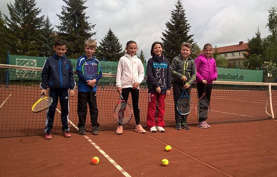 In die Tennissaison gestartet (Foto: Marcel Fromm) In die Tennissaison gestartet (Foto: Marcel Fromm)