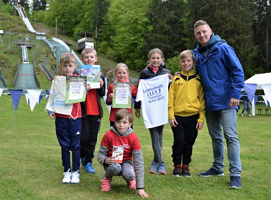 Gute Ergebnisse beim Crosslauf (Foto: Anica Backhaus)