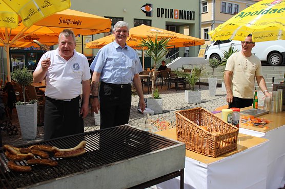 Letzte Wahlkampfaktionen (Foto: Karl-Heinz Herrmann)