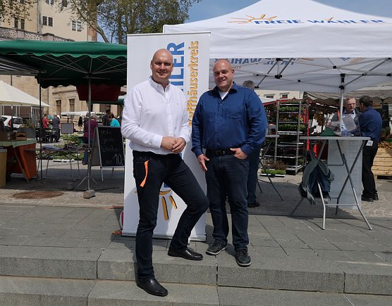 Steffen und Steffen auf Augenhöhe (Foto: Steffen Gröbel) Steffen und Steffen auf Augenhöhe (Foto: Steffen Gröbel)