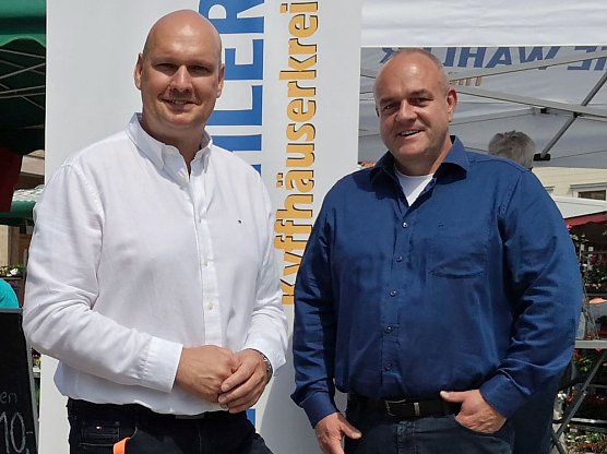 Steffen und Steffen auf Augenhöhe (Foto: Steffen Gröbel) Steffen und Steffen auf Augenhöhe (Foto: Steffen Gröbel)