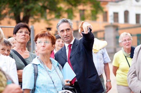 Die besondere Stadtf&uuml;hrung (Foto: Stadt Sondershausen)
