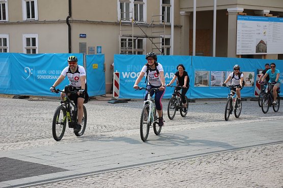 Start f&uuml;rs STADTRADELN 2019 (Foto: Karl-Heinz Herrmann)