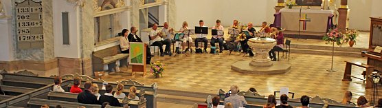 Festgottesdienst zum Jubil&auml;um (Foto: Karl-Heinz Herrmann)