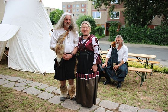 Mittelalterlich war es (Foto: Karl-Heinz Herrmann) Mittelalterlich war es (Foto: Karl-Heinz Herrmann)