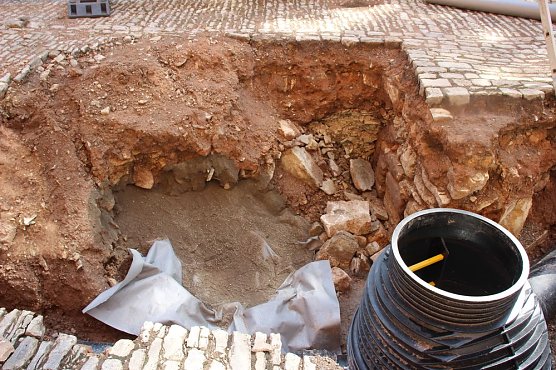 Keine zus&auml;tzliche Grabungen (Foto: Karl-Heinz Herrmann)