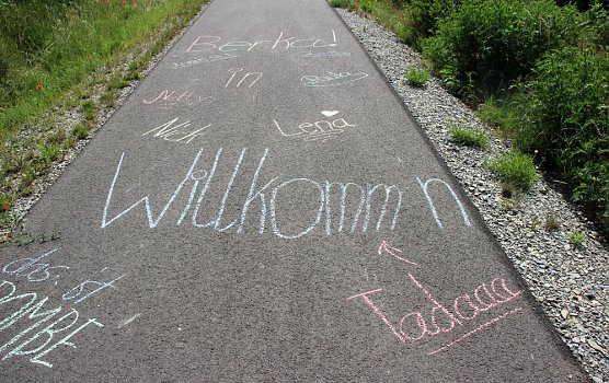 Willkommen in Berka am UWR (Foto: Karl-Heinz Herrmann) Willkommen in Berka am UWR (Foto: Karl-Heinz Herrmann)