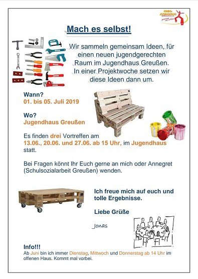 Neue Ansprechpartner im Jugendhaus Greu&szlig;en (Foto: Kreisjugendring)