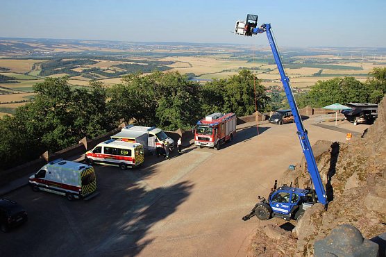 Feierlicher Abschluss beim B&uuml;rgerfest (Foto: Karl-Heinz Herrmann)