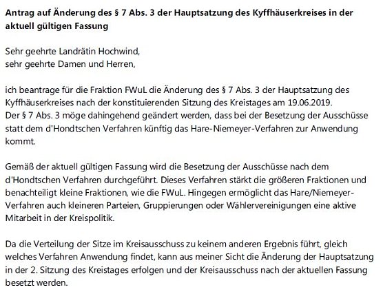 Besetzung Kreisausschuss best&auml;tigt (Foto: Landratsamt Kyffh&auml;userkreis)