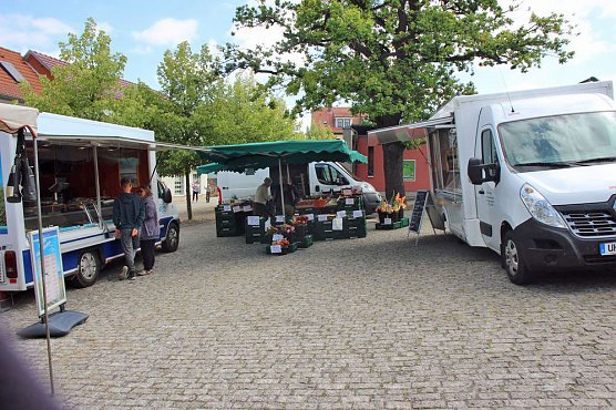 Klein aber fein: Der Markt in Ebeleben (Foto: Karl-Heinz Herrmann) Klein aber fein: Der Markt in Ebeleben (Foto: Karl-Heinz Herrmann)