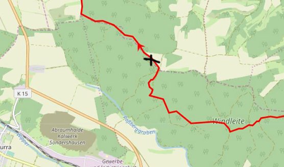 Geschichte vergammelt im Wald (Foto: Karl-Heinz Herrmann)