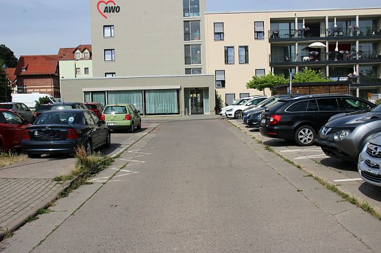 Verkehrsberuhigte Zone gefordert (Foto: Karl-Heinz Herrmann)