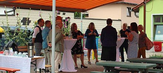 Als Th&uuml;ringer Eltern Kind Zentrum geehrt (Foto: privat)