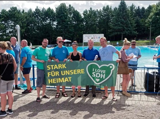 Gute Strecke erschwommen (Foto: Sandra Koch) Gute Strecke erschwommen (Foto: Sandra Koch)