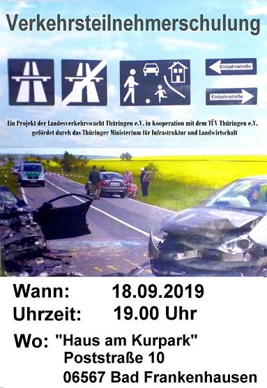 Termine für Bad Frankenhausen (Foto: privat) Termine für Bad Frankenhausen (Foto: privat)