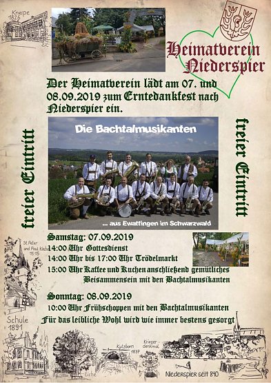 4. Erntedankfest in Niederspier (Foto: privat)