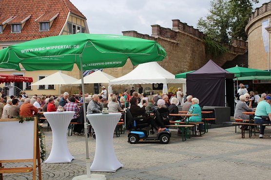 Bereits am Vormittag viel los. (Foto: Karl-Heinz Herrmann)