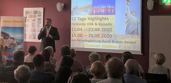 Reise wird vorgestellt (Foto: Brauer Reisen)