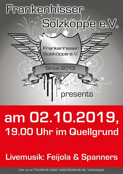 Frankenhisser Solzköppe laden in den Quellgrund ein (Foto: Salzköppe) Frankenhisser Solzköppe laden in den Quellgrund ein (Foto: Salzköppe)