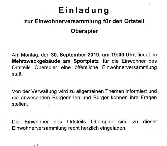 Hauptausschuss, Einwohnerversammlung und mehr (Foto: Stadt Sondershausen)