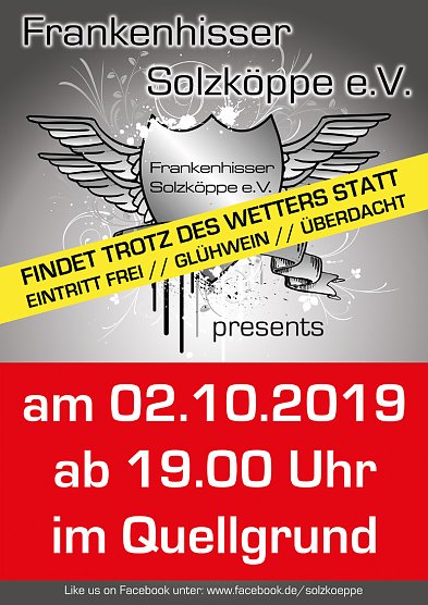 Frankenhisser Solzköppe planen morgiges Event um (Foto: privat) Frankenhisser Solzköppe planen morgiges Event um (Foto: privat)