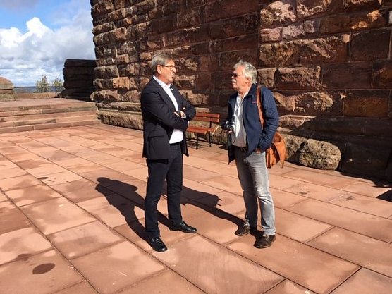 Neue Ausstellung auf dem Kyffhäuser (Foto: Heiko Kolbe) Neue Ausstellung auf dem Kyffhäuser (Foto: Heiko Kolbe)