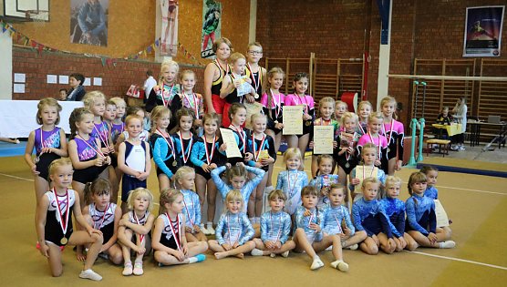 Herbstmeisterschaft im Mannschaftsturnen (Foto: SV Gl&uuml;ckauf Sondershausen)