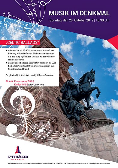 Musik im Denkmal mit Celtic Ballads (Foto: Stadtmarketing Bad Frankenhausen)