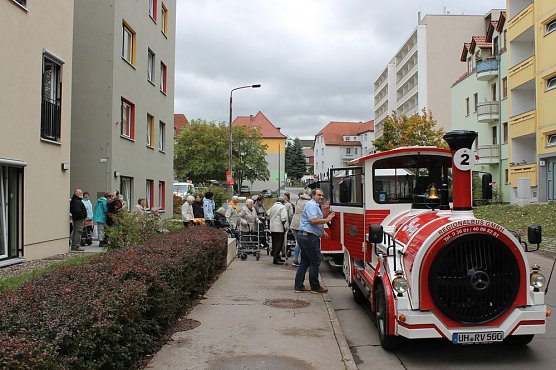 Mit der Tschu-Tschu-Bahn durch Sondershausen (Foto: AWO)