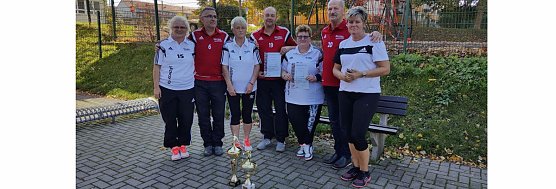 Erfolgreiche BRSG-Bosselteams (Foto: BRSG Kyffh&auml;user)