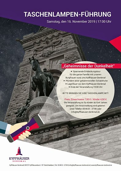 Geheimnisse der Dunkelheit (Foto: Stadtmarketing Bad Frankenhausen)