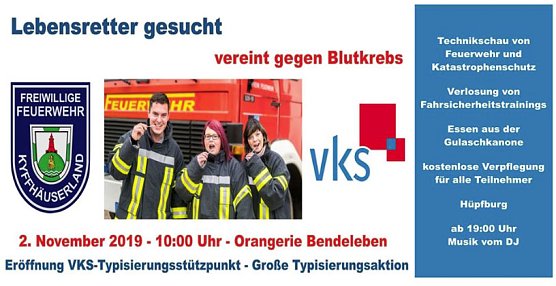 Er&ouml;ffnung Typisierungsst&uuml;tzpunkt steht bevor (Foto: FFW Bendeleben)