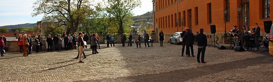 An der Musik "geschnuppert" (Foto: Karl-Heinz Herrmann)