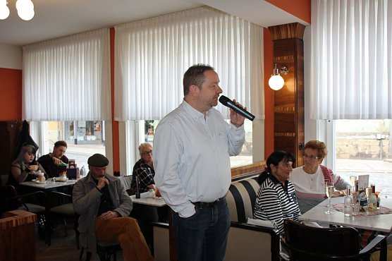 Buchlesung mit Mathias Kopetzki (Foto: Karl-Heinz Herrmann)