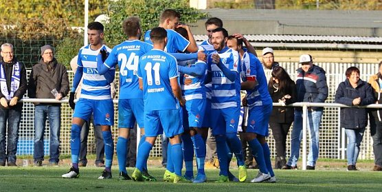 Freude &uuml;ber das 2:0 (Foto: Bernd Peter)