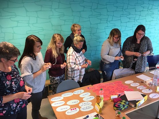 P&auml;dagogische Fachkr&auml;fte aus Kindertagesst&auml;tten bildeten sich weiter (Foto: Landratsamt Kyffh&auml;userkreis)