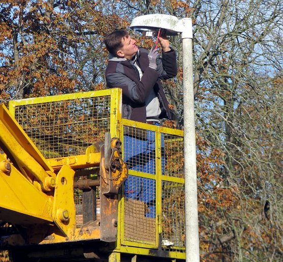 Umr&uuml;stung auf LED Leuchtmittel (Foto: K-H. K&auml;mmerer)