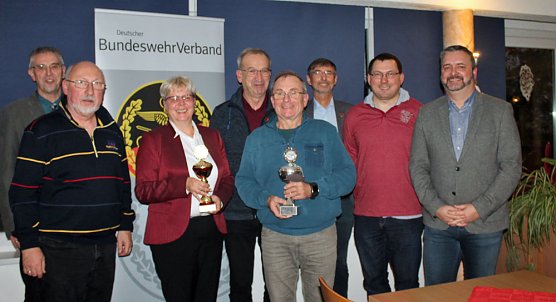 Auszeichnungen, Pokalehrungen und eine respektable Jahresbilanz (Foto: C. Lücke) Auszeichnungen, Pokalehrungen und eine respektable Jahresbilanz (Foto: C. Lücke)