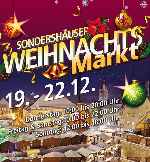 Sondersh&auml;user Weihnachtsmarkt (Foto: Stadt Sondershausen)