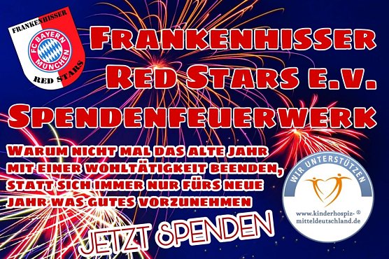 An die Menschen in unserer Region (Foto: Frankenhisser Redstars) An die Menschen in unserer Region (Foto: Frankenhisser Redstars)