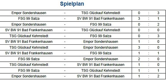Endstand Kreismeisterschaft im Hallenfu&szlig;ball der Junioren (1) (Foto: NTKFA)
