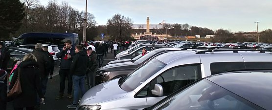 Blick auf die RB-Arena (Foto: Autor)