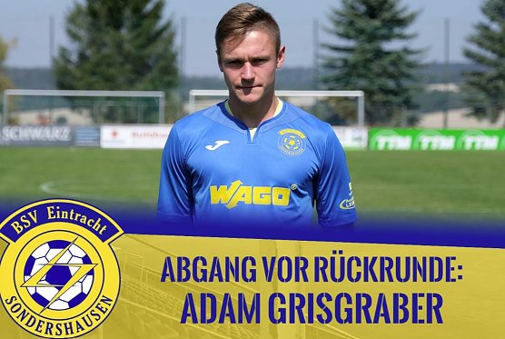 Wechsel von Adam Jan Grisgraber (Foto: BSV Eintracht Sondershausen)