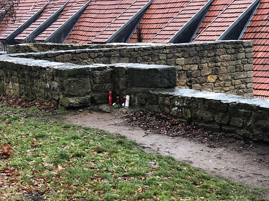 Trauerbekundungen in Sondershausen (Foto: Silvio Dietzel)