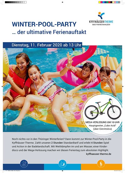 Ultimative Winter-Pool-Party zu Ferienbeginn (Foto: Stadtmarketing Bad Frankenhausen)