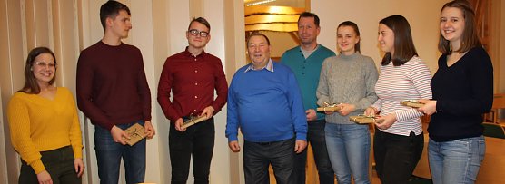 Engagement f&uuml;r den Wald gew&uuml;rdigt (Foto: Karl-Heinz Herrmann)