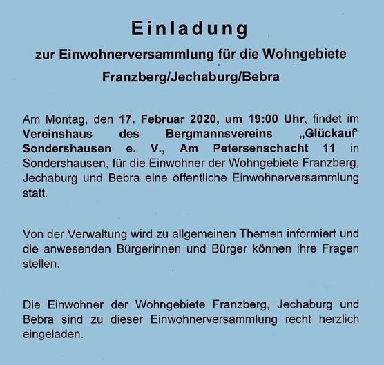 Bild (Foto: Stadt Sondershausen)