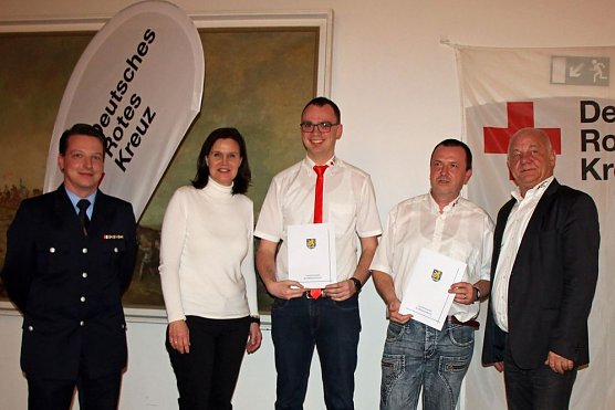 Pr&uuml;fung als Sanit&auml;ter bestanden (Foto: Karl-Heinz Herrmann)